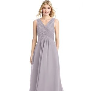 Azazie Flora bridesmaid dress in dusk